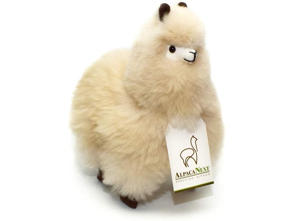 AlpacaNext real alpaca fur plush